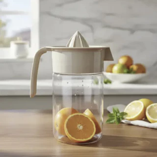 Jarra Espremedor De Frutas de Vidro 660ml Wincy em Oferta na Shopee