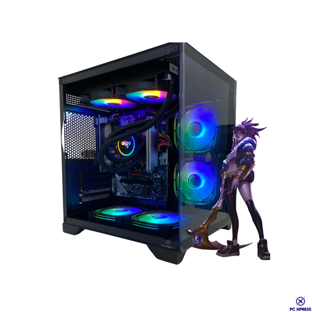 PC GAMER AMD RYZEN 7 7700X, MB B650, 32GB DDR5, NVME 1TB, RX 9060 XT ...
