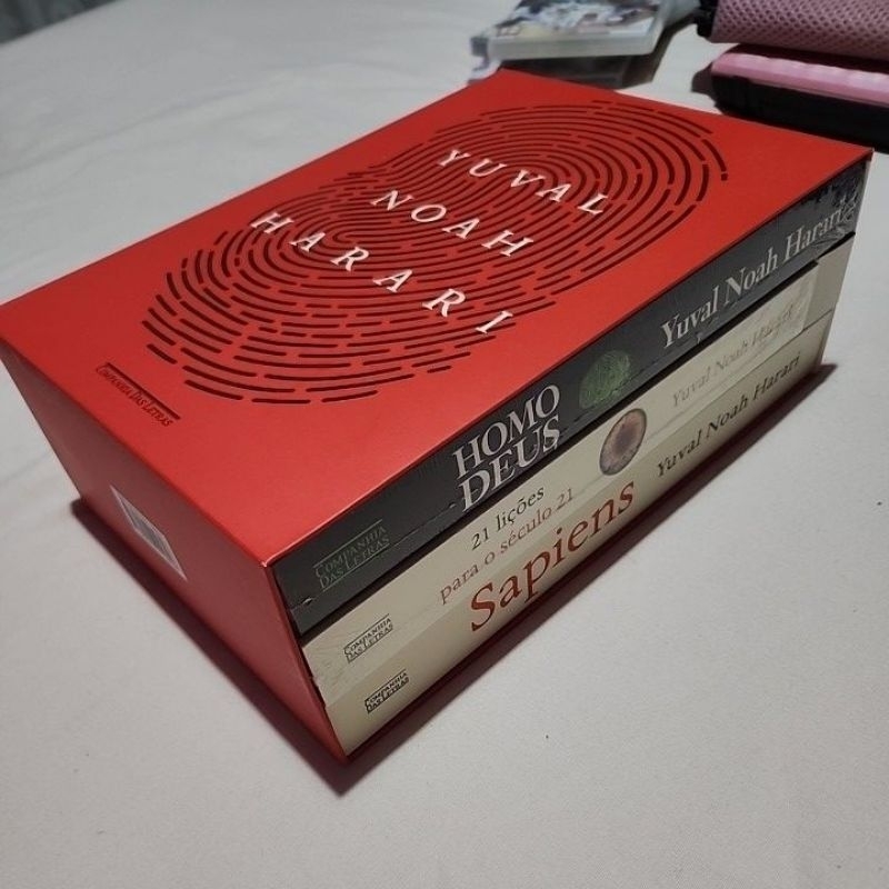 Box 3 livros Yuval Noah Harari (2 livros lacrados) | Shopee Brasil