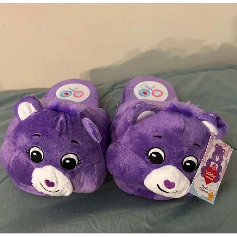 Pantufas ursinhos carinhosos cacau show | Shopee Brasil
