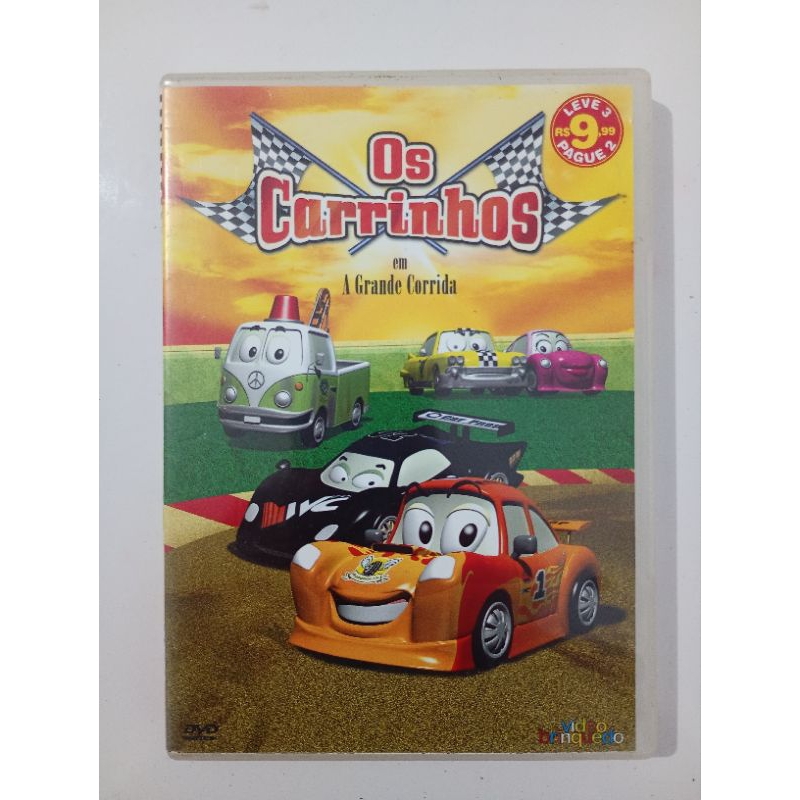 Dvd Os Carrinhos Em A Grande Corrida Lacrado | Shopee Brasil