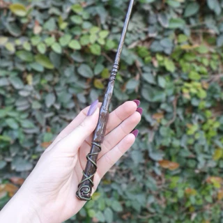 Varinha Wicca Mágica Guardião das Sombras, Cedro, Bruxaria, Magia