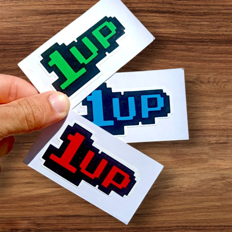Adesivo/uni { 1UP } Vinil adesivo Recorte eletrônico unidade | Shopee ...