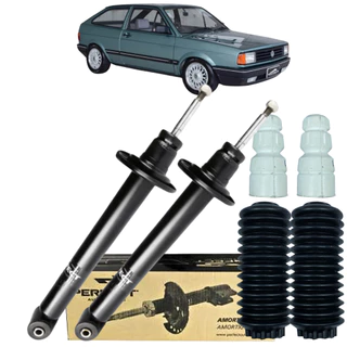 Kit Amortecedor Traseiro Coifa Batente Vw Gol 1980 Á 1994 em Oferta na Shopee
