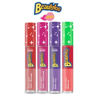Kit Gloss Beautyloo Cheirinho de Fruta Face Beautiful 3,8 ML