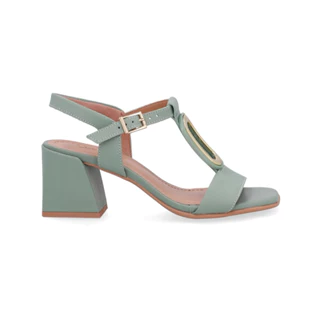 Sandália N35 Couro Verde Matcha Usaflex Feminina em Oferta na Shopee