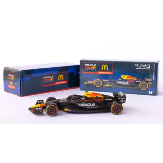 Miniatura Carro Fórmula 1 Mc Donalds F1 Redbull 1/43 - Azul Red Bull AzulMiniatura