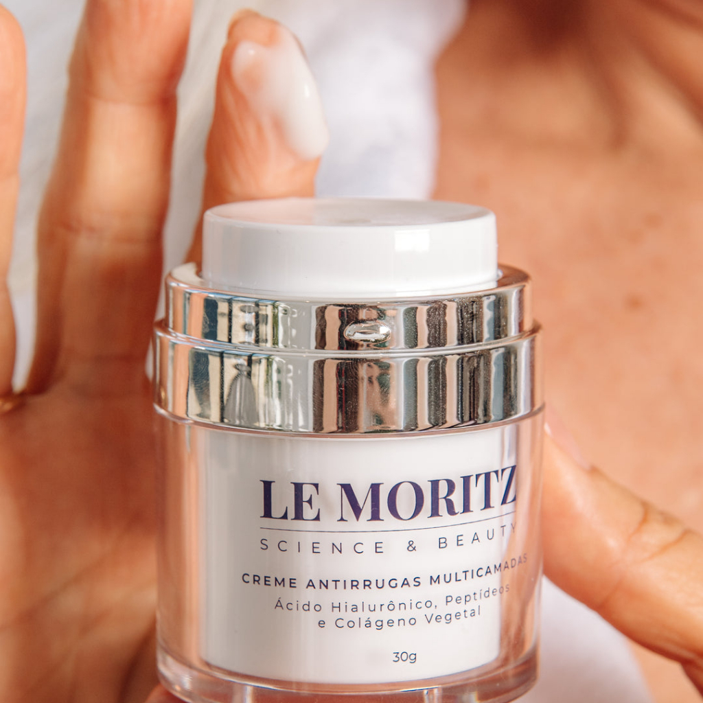 フェイスクリーム MORRY'S WHITENING CREAM 30g Creme Hidratante Facial Antirrugas Multicamadas Le Moritz Pele