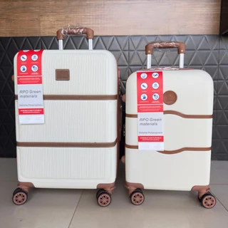 PROMOCIONAL kit 2  Malas De Viagem Rodinhas 360° Rodas Removíveis cadeado com segredo ABS Giro 360 em Oferta na Shopee