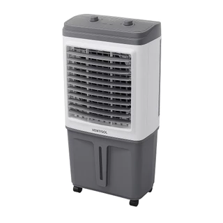 Climatizador de Ar Ventisol Portátil Potente Clin 60 Pro CLIN60PRO-02, 60 Litros, 150W, Branco/Cinza em Oferta na Shopee