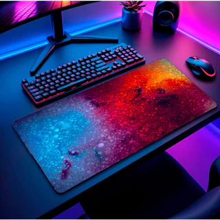 Mouse Pad Gamer Personalizado Grande RGB com Apoio Confortável Base Antiderrapante Paisagens Premium