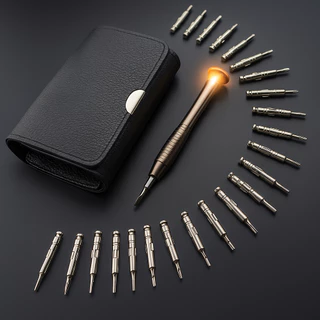 Kit Chaves De Precisão Fenda Torx Philips Multiuso 25 Em 1