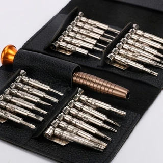 Kit Mini Chaves Precisão Celular Ferramentas Radios Relogios notebook diy 25 pçs em Oferta na Shopee