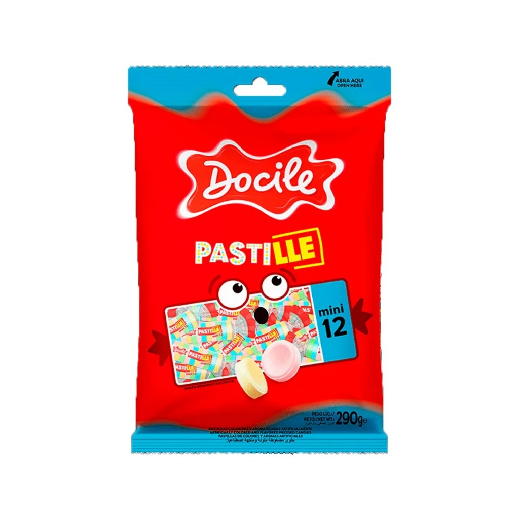 Pastilha Sortida Pastille Mini Docile 100g | Shopee Brasil