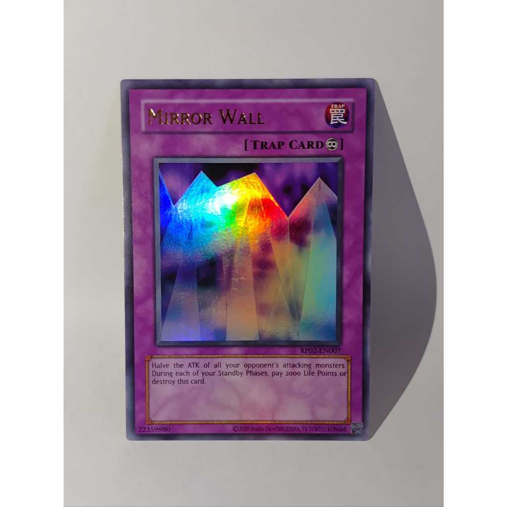 Yugioh! Mirror Wall (RP02-EN) | Shopee Brasil