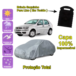Capa cobrir carro Fiat Palio 100% Impermeável Proteção Total Bezzter em Oferta na Shopee
