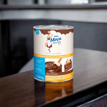 Recheio Nestlé 2,54Kg Moça Chocolate