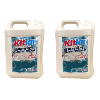 Kit 2 Sabão com Querosene Kit Lar Limpa e da Brilho 5L em Oferta na Shopee