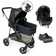 Carrinho de Bebê Berço Moisés Passeio Napoli Travel System até 23kg Galzerano