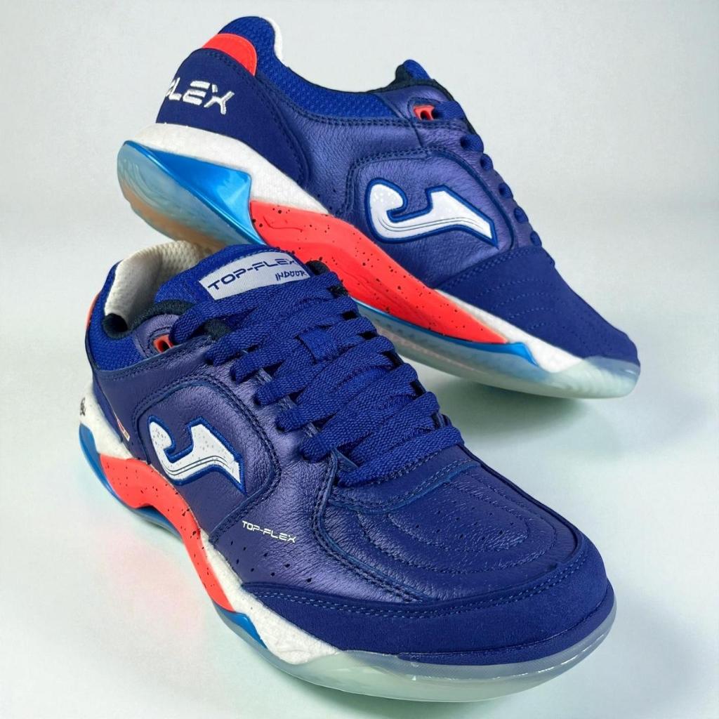 Chuteira Futsal Joma Top Flex Plus Original Couro Indoor | Shopee