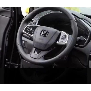 Emblema Volante Honda Civic Fit City Hr-v Peça Preto Fosco 40x50 Med Autocontrole