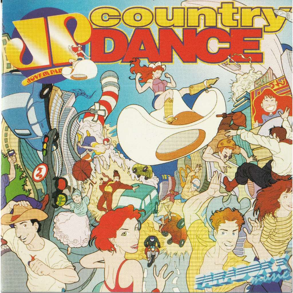 CD Country Dance Jovem Pan Paradoxx Music 1996 Dance Pop Folk Anos