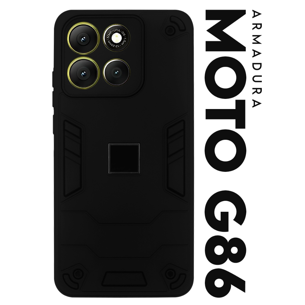 Capa Capinha Case Armadura Militar Motorola Moto G86 5g Xt2527 6.67 Premium Protetora Resistente Anti-Impacto Anti Shock
