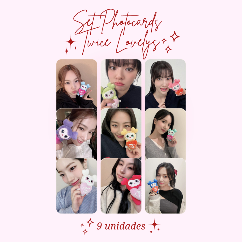Set Photocards Twice OT9 | Shopee Brasil