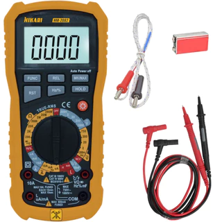 Multímetro Capacímetro Digital Hikari Hm-2082 True Rms E Ncv em Oferta na Shopee