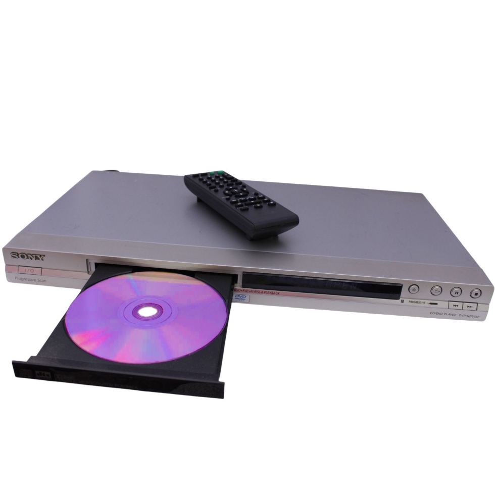 Aparelho De DVD CD Sony DVP-NS575P AV S-Video DTS Digital optico