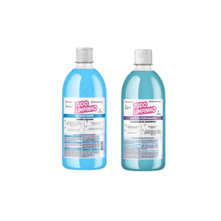 KIT SABÃO DE QUEROSENE 1 L E ÁLCOOL PERFUMADO 1L TUDO LIMPINHO em Oferta na Shopee