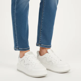 Tênis Feminino Casual Sola Reta Confortável Básico Original Via Marte