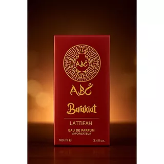 Perfume masculino Lattifah Atração Árabe EDP Marcante e Elegante 100ml