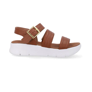 Sandália N35 Couro Marrom Usaflex Feminina em Oferta na Shopee