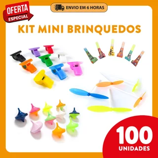 Kit 100 Mini Brinquedos Surpresa para Festa Infantil – Lembrancinhas, Brindes e Sacolinhas Surpresa