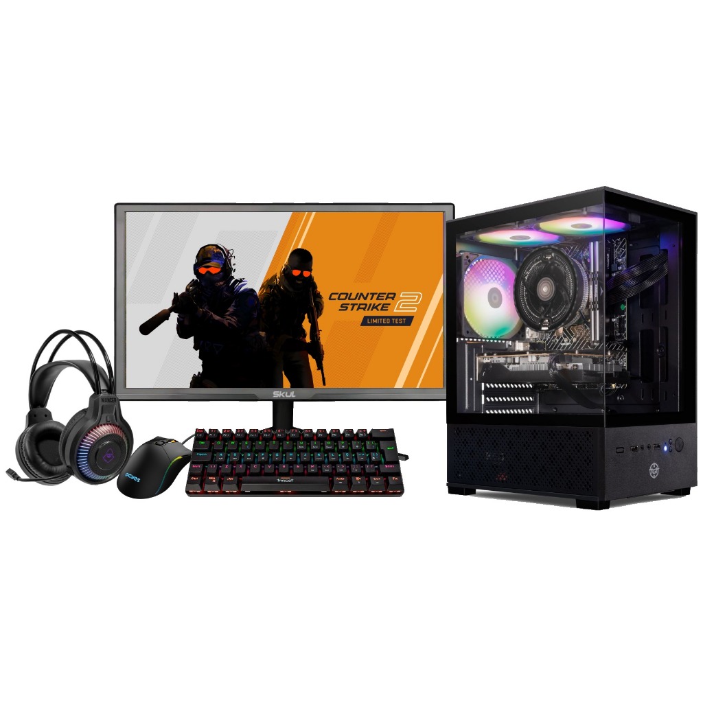 Computador CPU PC Gamer intel = Core i7 3770 16gb SSD 128GB NVME