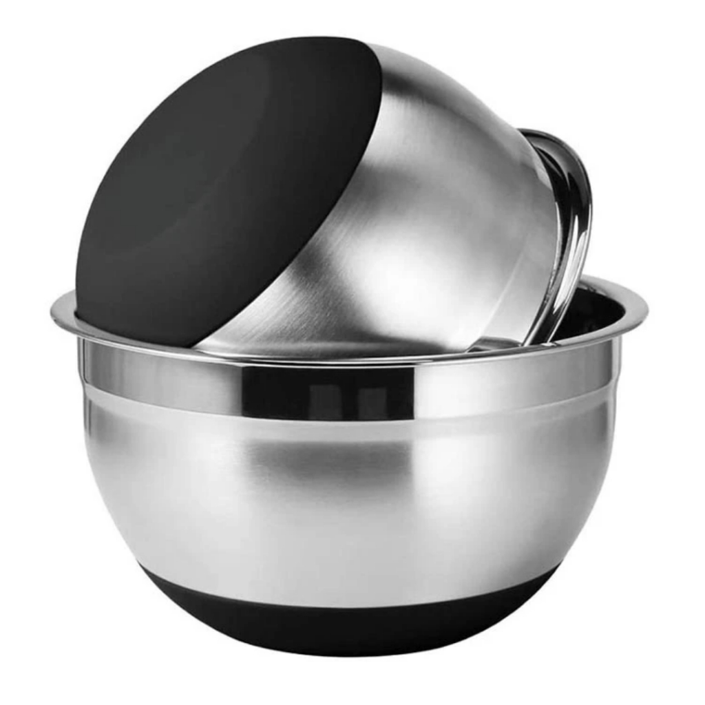 Tigela Bowl Inox 6,5 L Saladeira Cozinha Fundo Antiderrapant