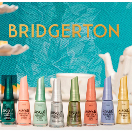 Esmaltes Risqué Bridgerton Nova Coleção Risqué Esmalte | Shopee Brasil