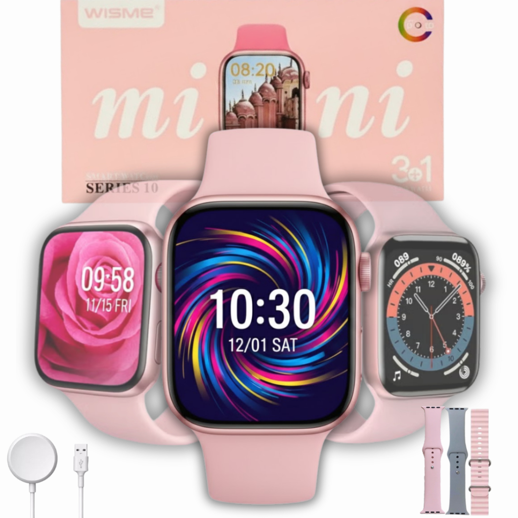 Relogio Smartwatch Inteligente WISME 38mm Amoled Feminino Gps Nfc ...