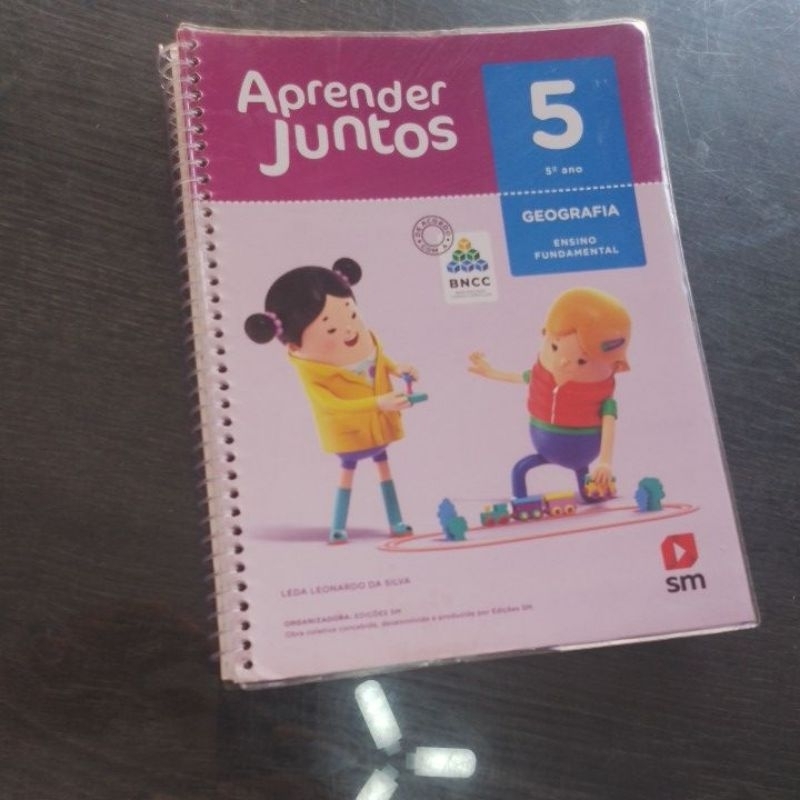 APRENDER JUNTOS GEOGRAFIA 5 ANO BNCC 6 EDIÇÃO 2017. | Shopee Brasil