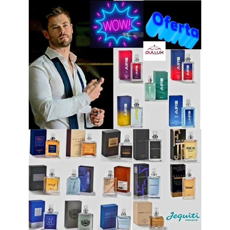 LANÇAMENTO JEQUITI 2025 ! Miniaturas ! Aire Azure INTENSE Masculino -25 ...