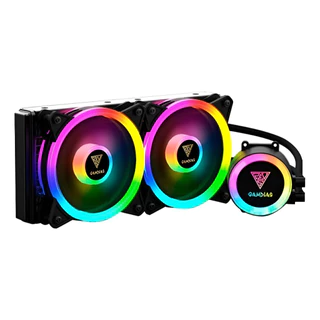 Water Cooler Gamer Gamdias Chione M2-240r Preto Rgb 240mm LED ARGB
