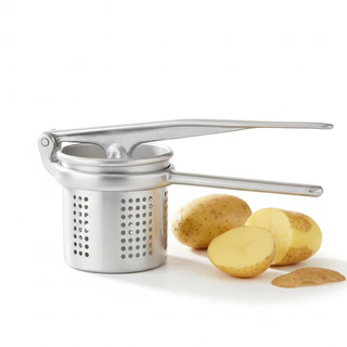 Espremedor de Batata Forte de Ferro Fundido 20CM Pure Nhoque Cozinha Casa Nova Amassador em Oferta na Shopee