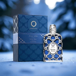 Perfume Orientica Luxury Collection Royal Bleu Eau de Parfum – Unissex, Amadeirado Aromático Sofisticado e Magnético