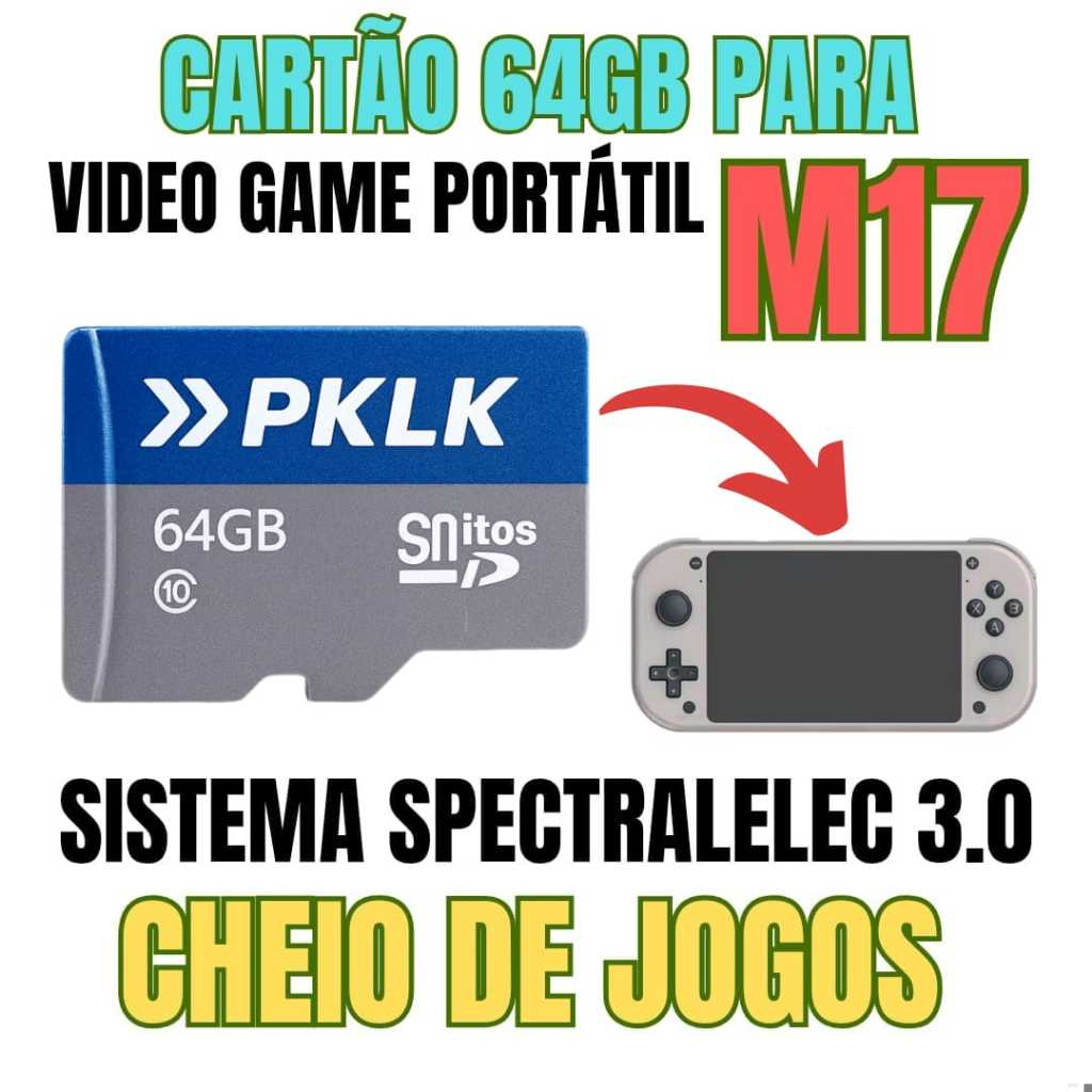 ヨコモSX3&サンワM17&サンワフルメカセット！ Micro SD Com Sistema SpectralElec 3.0 + Jogos Para Vídeo Game