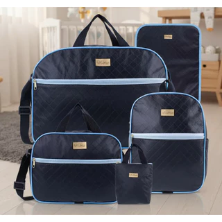 Kit Maternidade 5 Peças Super Completo Versátil Moderno Menino e Menina Com Bolsa Térmica em Oferta na Shopee