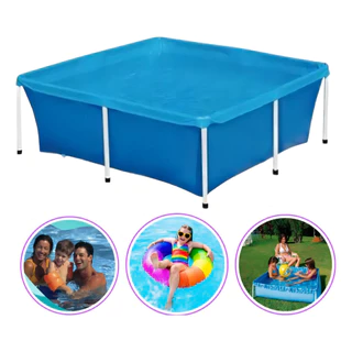 Piscina Infantil Adulto 2000 Litros Mor Estruturada Retangular Oferta Verão em Oferta na Shopee