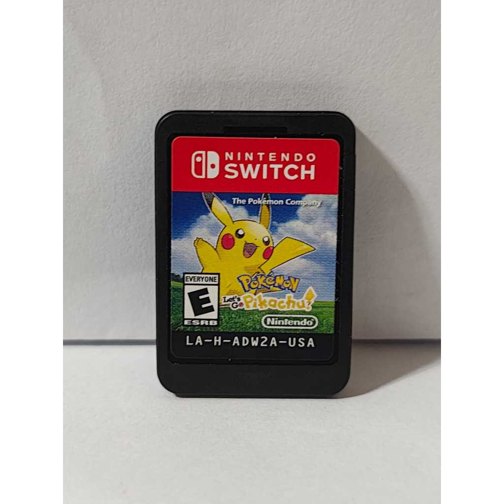 pokemon lets go pikachu nintendo switch em Promoção na Shopee