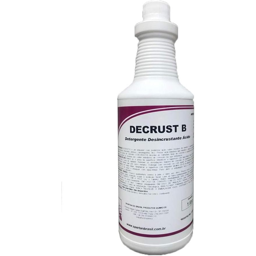 Decrust B Detergente Desincrustante Ácido | Shopee Brasil