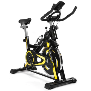 Bicicleta Spinning Ergométrica Exercício Profissional Monitor suporta até 120kg Academia 1.95m em Oferta na Shopee